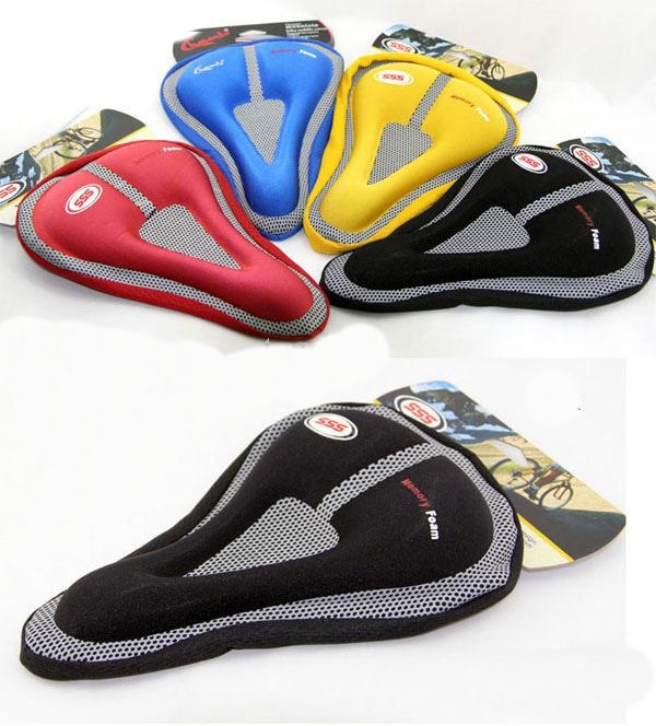 อานหุ้มโฟม Chaunts MTB sss-foam saddle cover(มีสีเหลือง)
