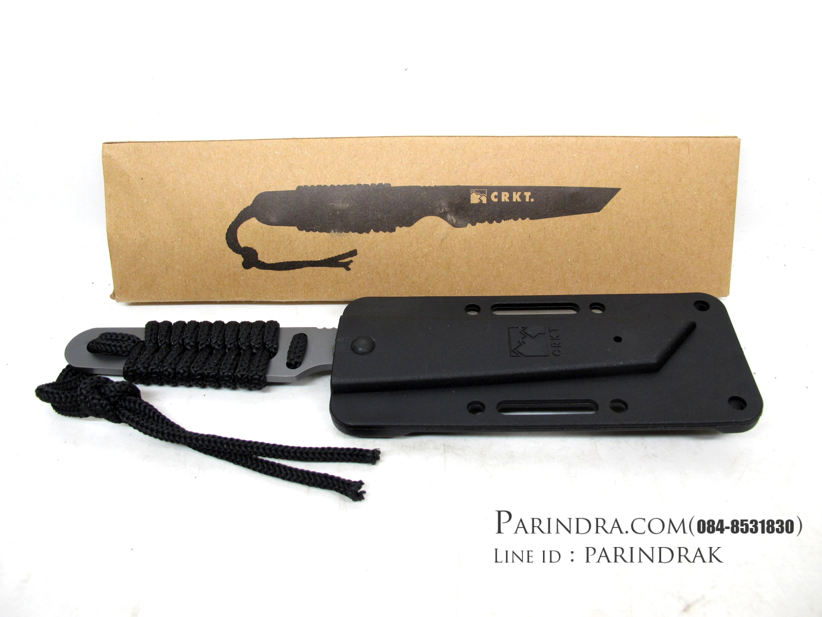 มีด CRKT. ใบตายขนาดเล็ก สำหรับพกพา ED Halligan Engineered (OEM)