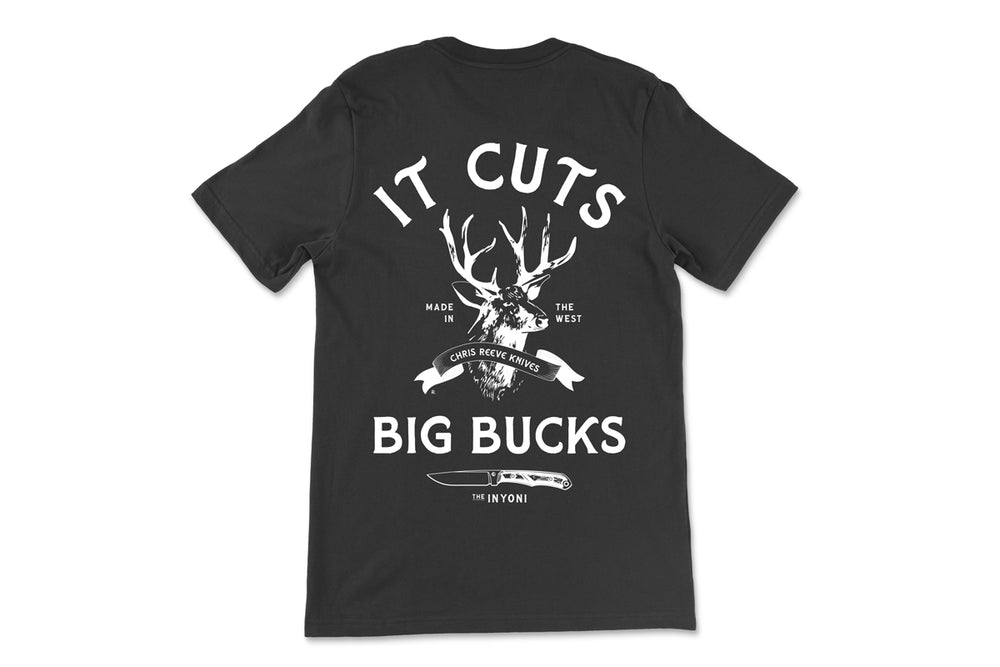 CRK Pocket T-Shirt SS "Big Bucks"Black