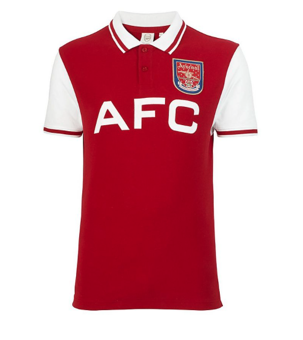 เสื้อโปโลอาร์เซนอลย้อนยุค Heritage Double Winners ของแท้