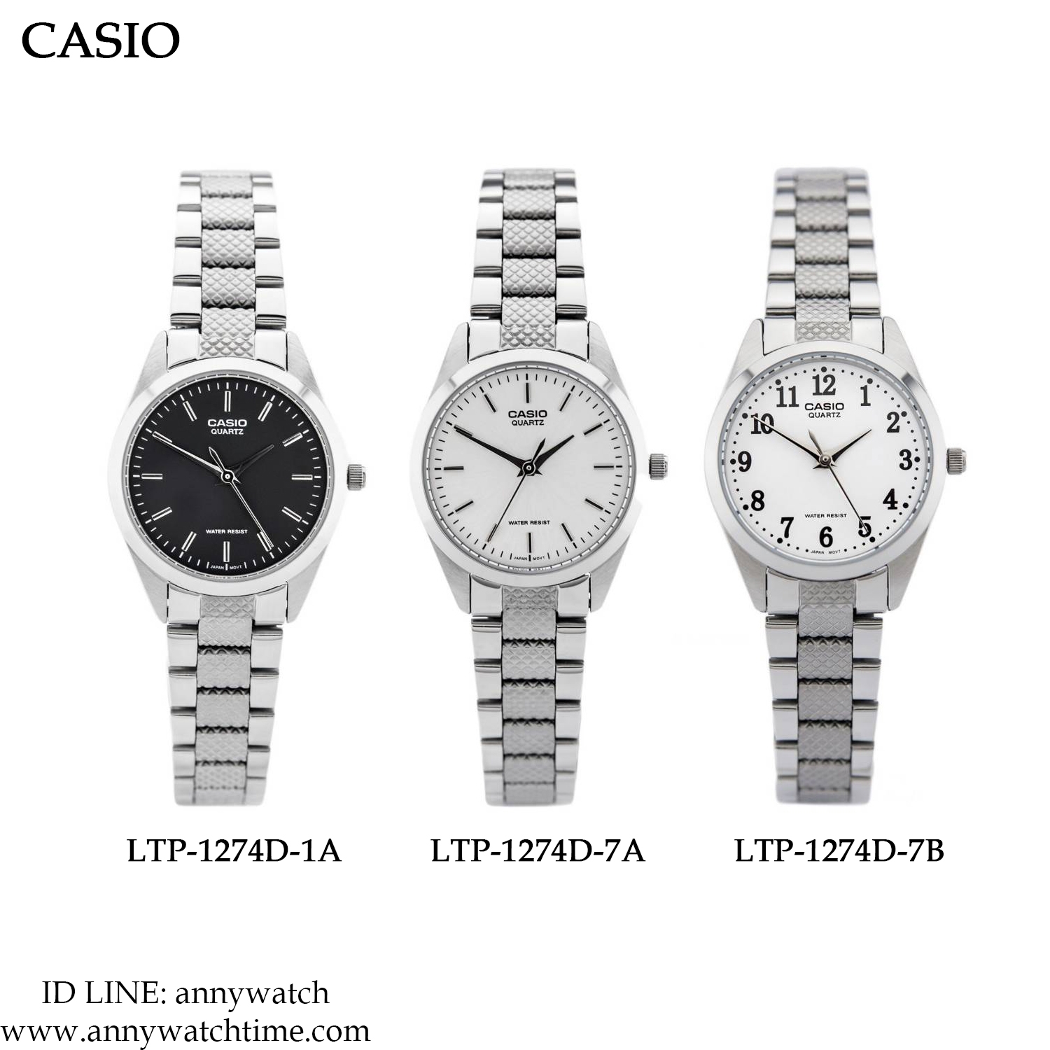 CASIO LTP-1274D-7B