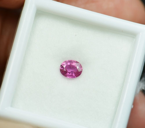 อัญมณีทับทิมสยาม (Ruby ) 0.45 กะรัต (0397)