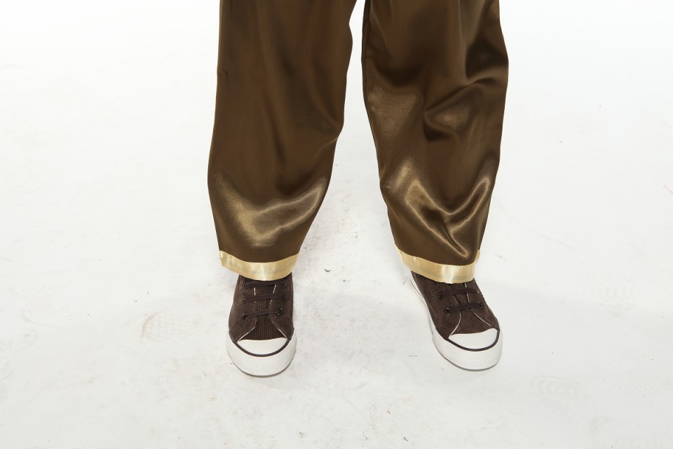 Pre-order ชุดจีนชายเด็ก เสื้อคอจีน ผ้าไหมจีน สีเขียว ปักลายมังกร