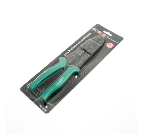 คีมปอกสายไฟอเนกประสงค์ FORCE ฟอร์ซ รุ่น 6806 Pn.F131-6806 ##(*)