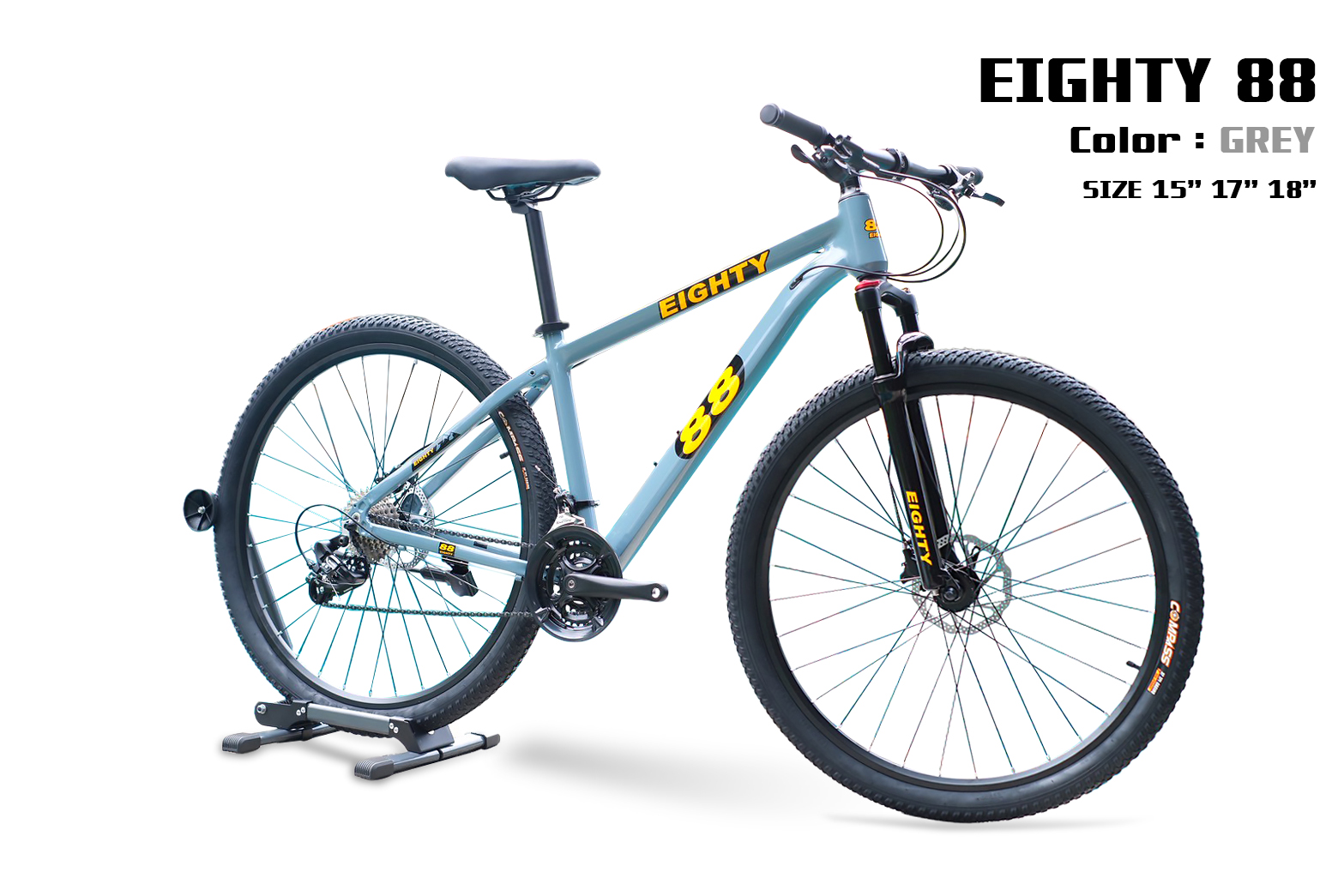 88 GIGHTY 2025 Mountain Bike – 24-Speed | 29" Wheels | Aluminum Frame with 5-Year Warranty!