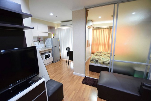 ให้เช่าคอนโด ลุมพินี เพลส รัชโยธิน ตึก D 28 ตร.ม.เฟอร์ครบ มีเครื่องซักผ้า ใกล้ BTS รัชโยธิน