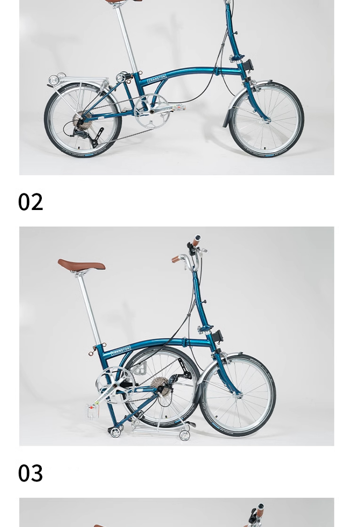CRANSTON R9 MAX RETRO PREMIUM FOLDING BIKE 16 นิ้ว 2025 — จักรยานพับพรีเมียมสไตล์วินเทจ น้ำหนักเบา ทนทาน ใช้งานได้ทุกวัน!