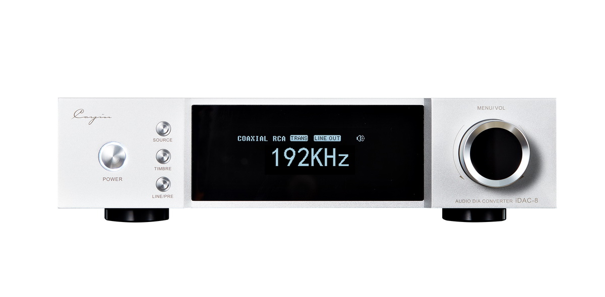 Cayin IDAC-8 DAC แบบไฮบริด ชิป AK4191+AK4499EX, หลอดไตรโอด 6H6b-B ประกันศูนย์ไทย
