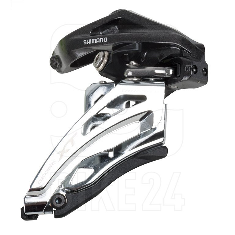 ตัวสับจาน XT, FD-M8020-H, จาน 2 ชั้น, 11-Spd, แคล้มป์บน Side Swing, 31.8MM/34.9MM