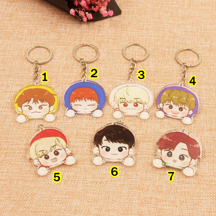 พวงกุญแจอะคริลิค GOT7 (เมมเบอร์)
