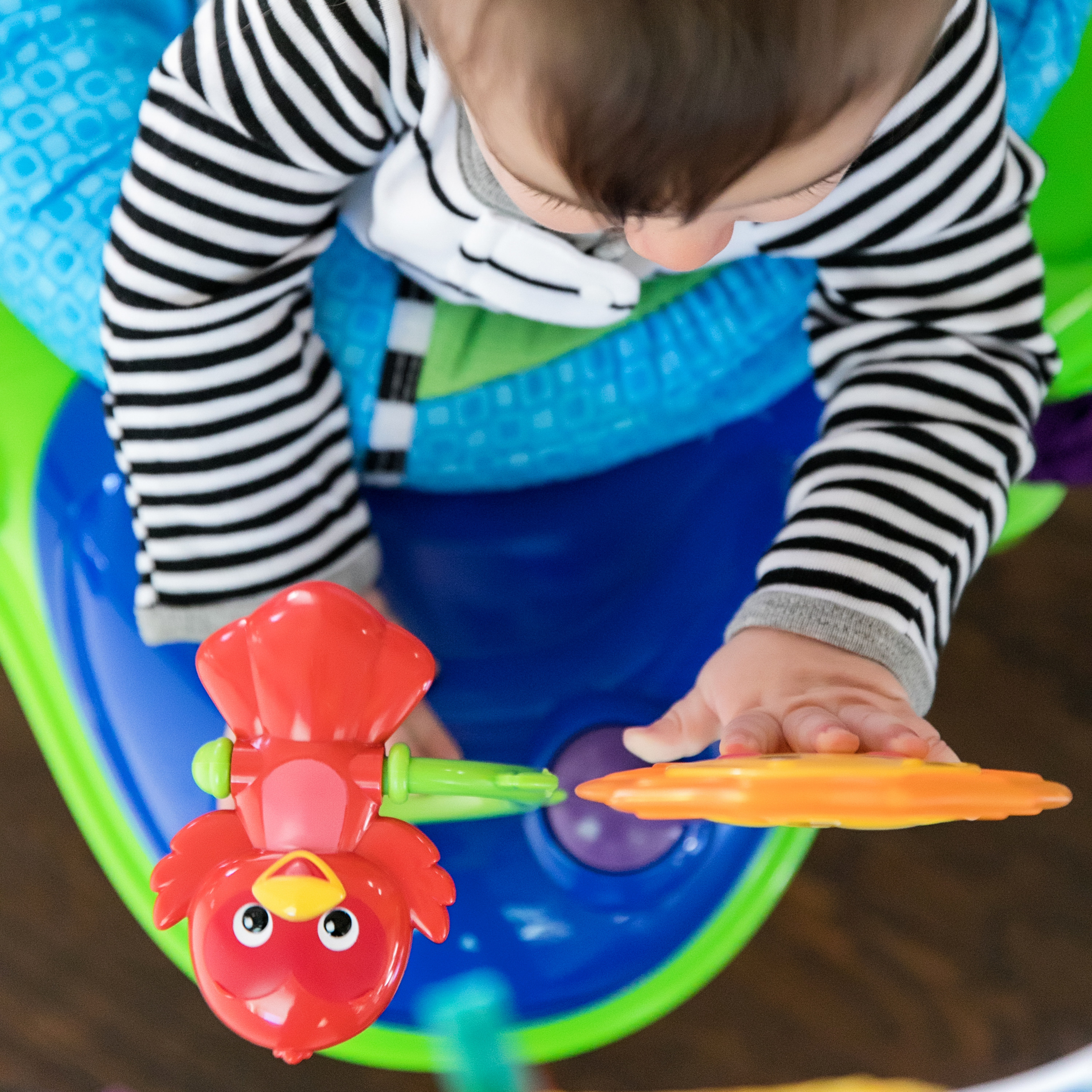 Baby Einstein Neighborhood Friends Activity Jumper จัมเปอร์เด็ก กระโดดพร้อมของเล่น เสริมพัฒนาการเด็ก ปรับความสูงได้ 5 ระดับ รุ่นใหม่ล่าสุด
