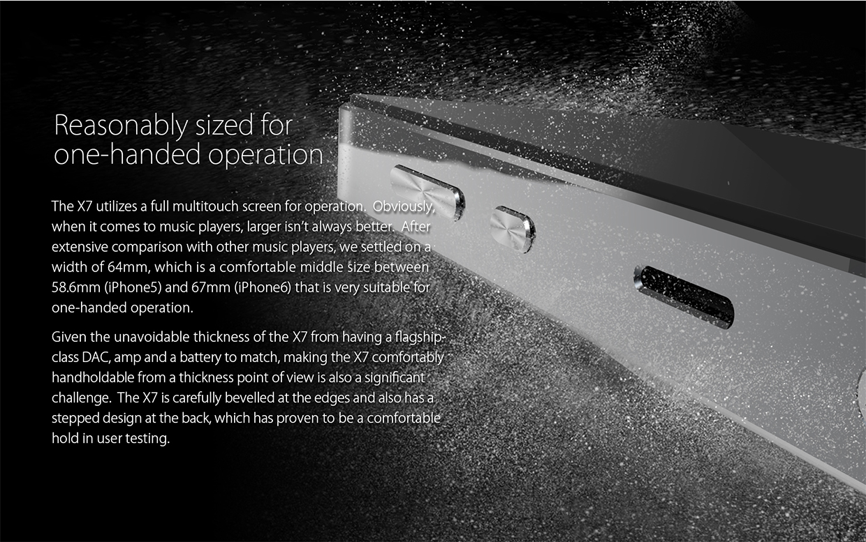 ขาย FiiO X7 Standard edition เครื่องเล่นพกพาระดับ Hi-End Android Music Player พร้อมถอดเปลี่ยนแอมป์เองได้