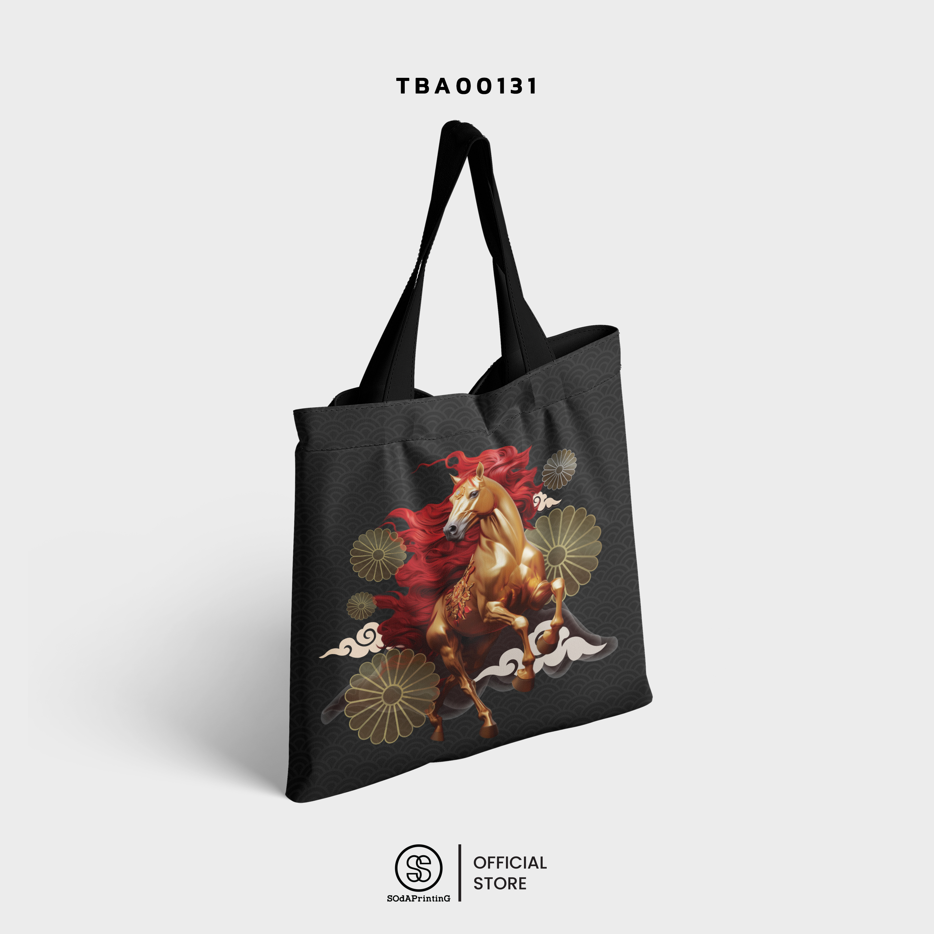 กระเป๋า SOdA Canvas Tote Bag Celestial Horse Collection 🐴 รหัส TBA00129-TBA00131 #SOdAbag