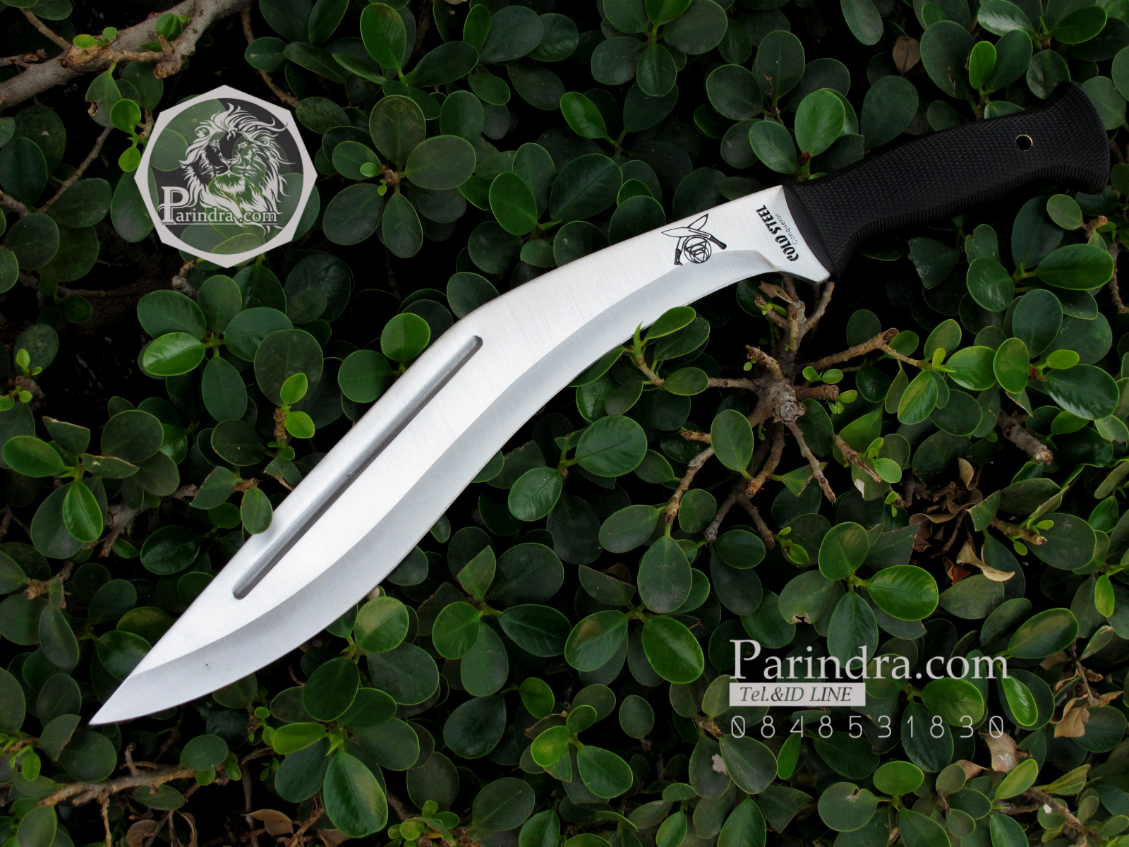 มีดใบตายกรูข่า COLD STEEL Silver Kukri Knife รุ่น COLD STEEL 39LGKT O-1 (OEM)