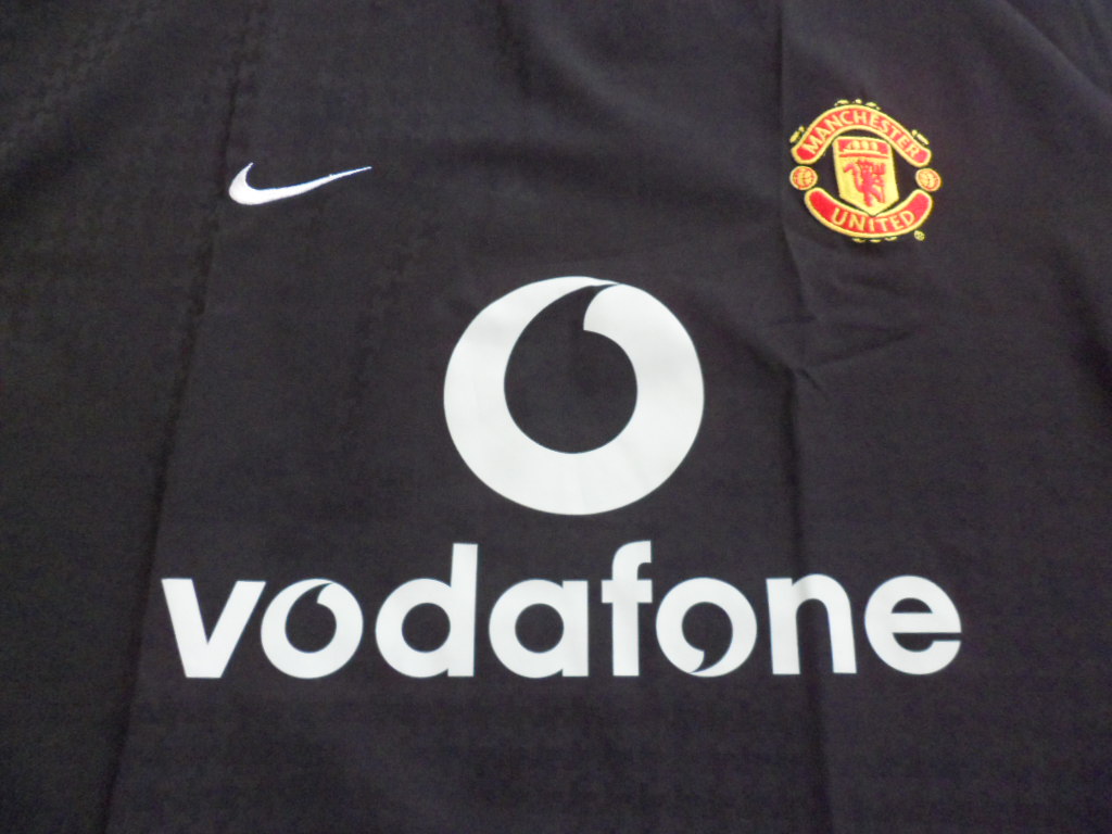 เสื้อฟุตบอล ทีมสโมสรแมนเชสเตอร์ ยูไนเต็ด ชุดเยือน 2003/05 L-Size / MANCHESTER UNITED Football Shirt Away Kit 2003/05 Jersey L-Size