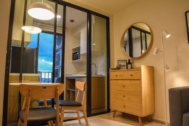 ให้เช่าคอนโด นิว โนเบิล แจ้งวัฒนะ 30.5 ตร.ม.ห้องใหม่ เฟอร์ครบ มีเครื่องซักผ้า ใกล้แม็คโคร