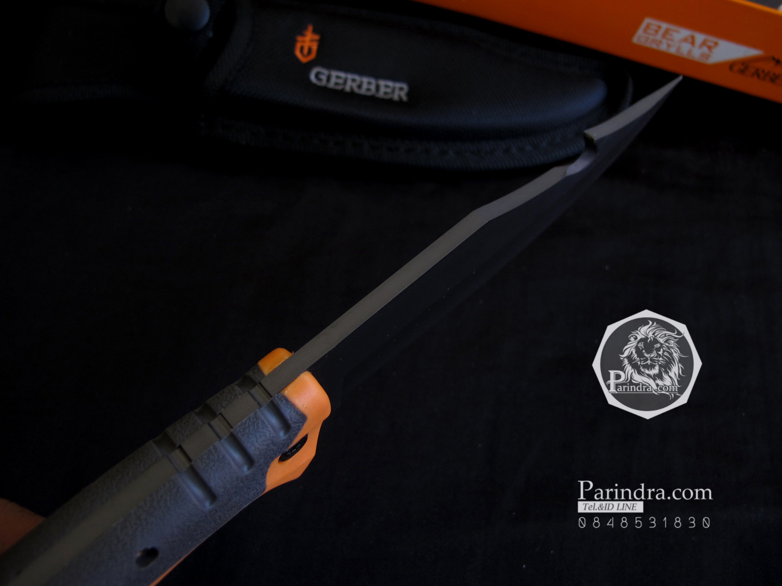 มีดใบตาย Gerber sheath knife model 31-000752 ปลายแหลมยาว ขนาด 10 นิ้ว (OEM)