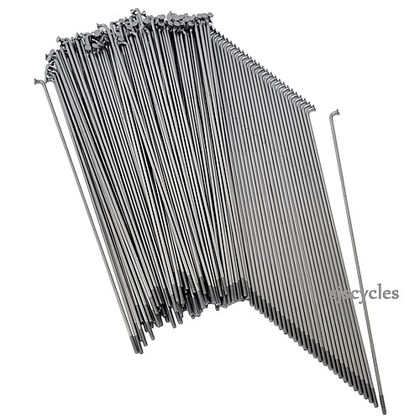 ซี่ลวด 700C แสตนเลส สีเงิน, ขนาด 290, 292, 294MM(โปรดระบุขนาดตรงหมายเหตุ)