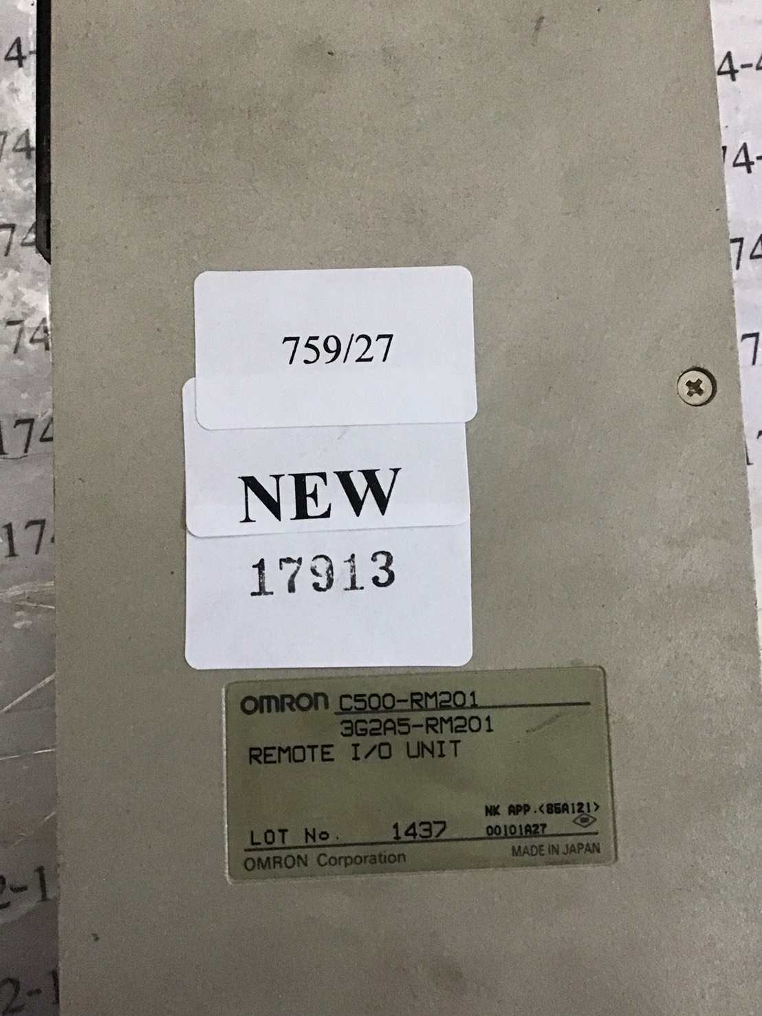 C500-RM201 PLC “ OMRON ”