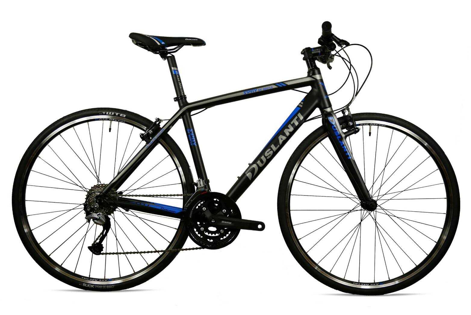 จักรยานทัวร์ริ่ง Hybrid Duslanti " SPRY " เฟรมอลู 24 สปีด ไฮบริดเกียร์ ชิมาโน่แท้ ล้อ 700c