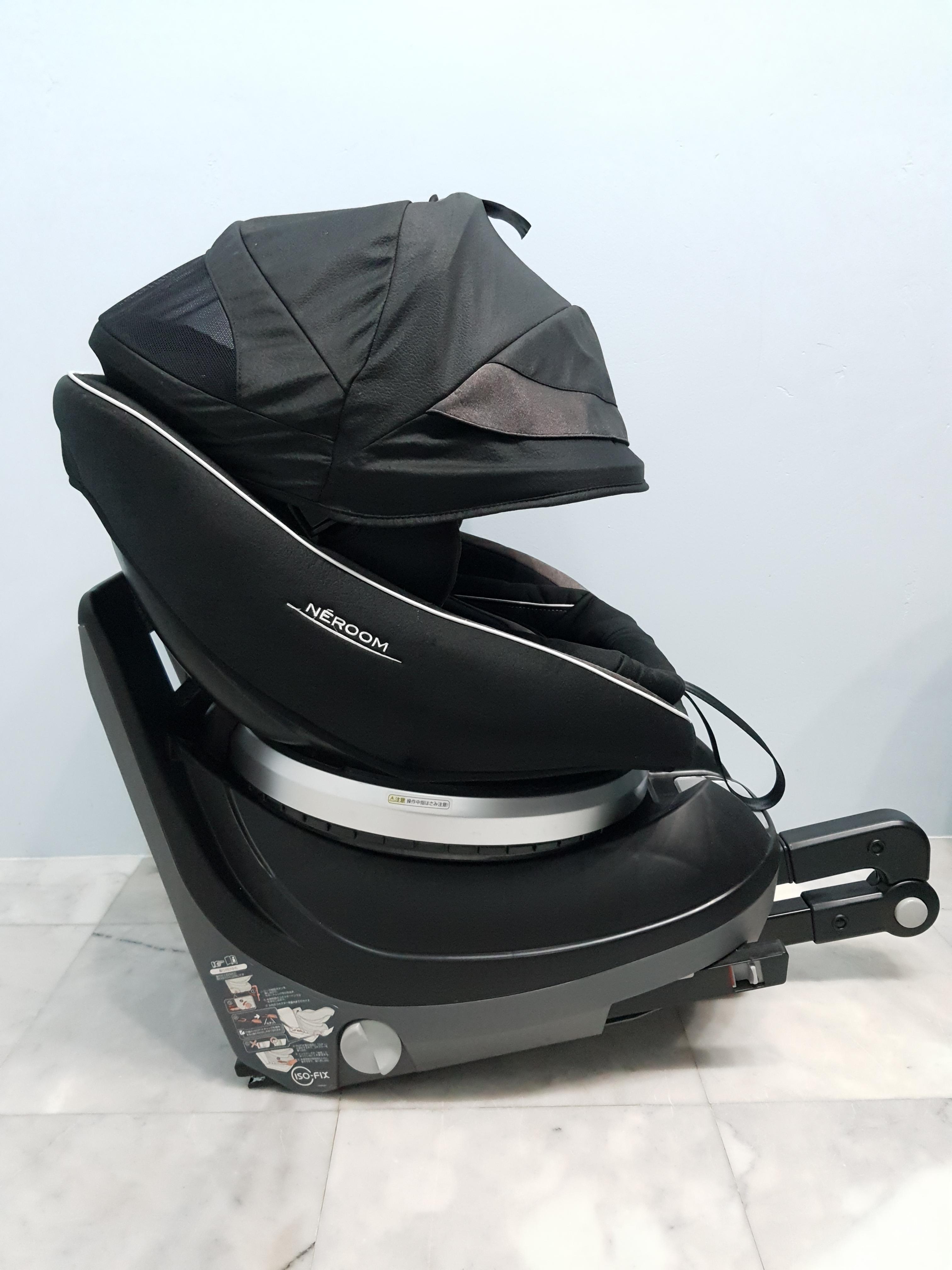 Combi neroom cradling 360 isofix NF-700 สีดำ