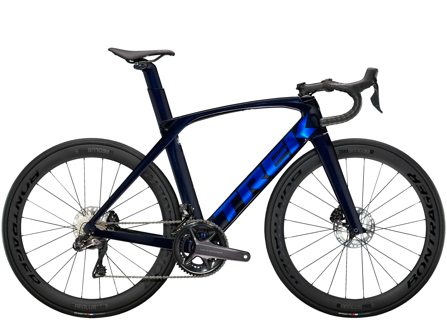 TREK Madone SL 7 Gen 6 จักรยานถนนคาร์บอนไฮบริด อิเล็กทรอนิกส์ Di2 | สี Deep Dark Blue | ขนาด 47-56 ซม. | ล้อคาร์บอน Aeolus Pro 51