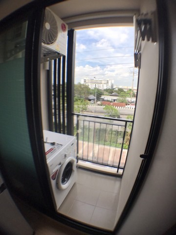 ให้เช่า พลัมคอนโด แจ้งวัฒนะ สเตชั่น 23 ตร.ม.เฟอร์ครบ มีเครื่องซักผ้า ใกล้ ม.ราชภัฏพระนคร