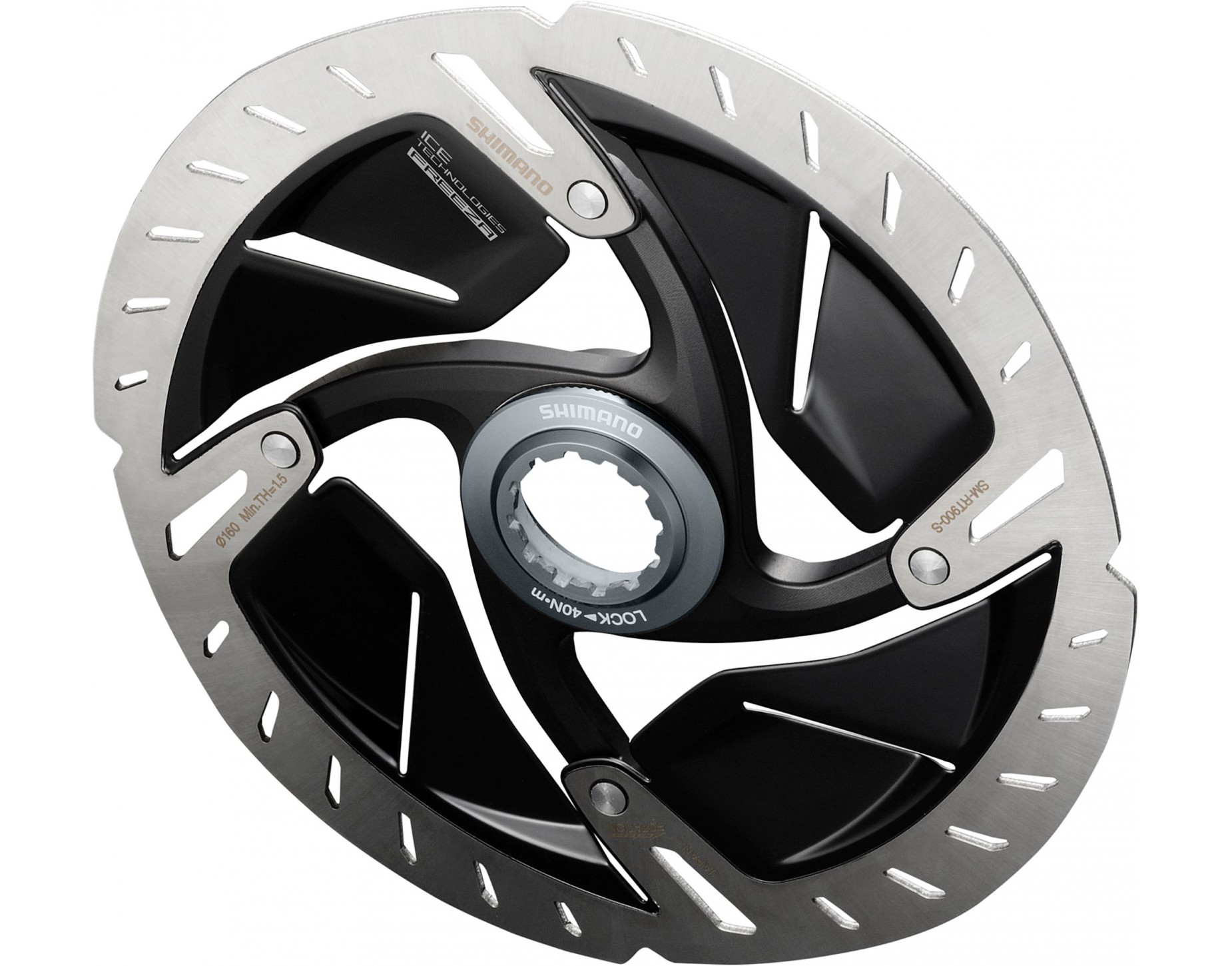 ดิสโรเตอร์ DURA-ACE, SM-RT900, SS, 140MM and 160MM, Center Lock, มีกล่อง