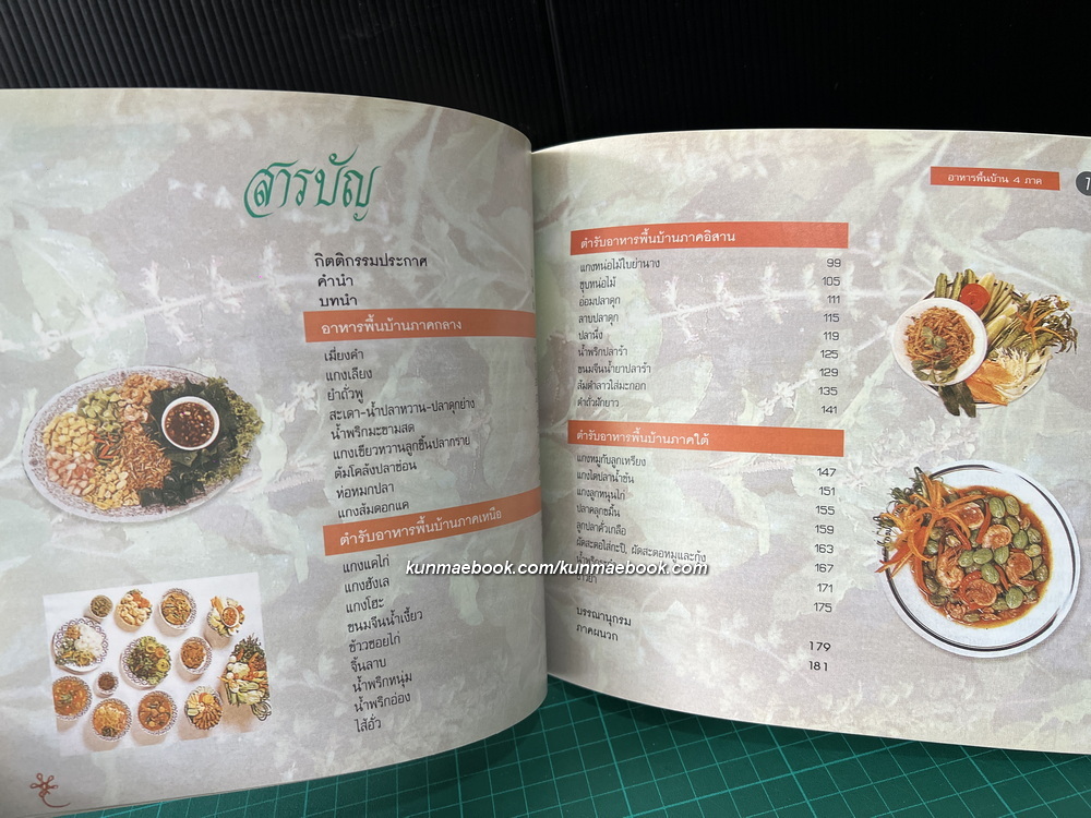 ตำราอาหารพื้นบ้าน 4 ภาค / อนุสรณ์ นางประไพ จักกะพาก