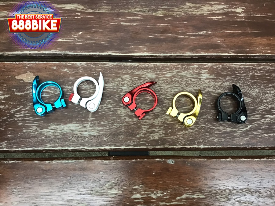 CLAMP รัดหลักอาน :PACO Quick releaseSeatpost Clamp SC-M1 ALUMINUM