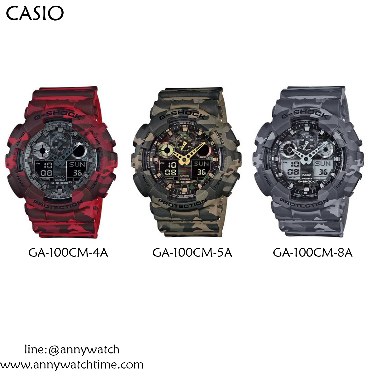G-SHOCK GA-100CM-8A