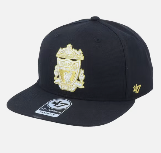 หมวกลิเวอร์พูล Metallic Black Snapback ของแท้