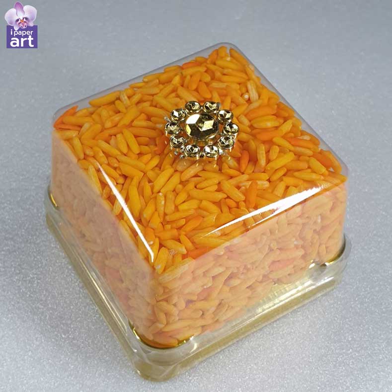 ธัญพืชมงคล - ข้าวอักษัต 9 สี | จัดหิ้ง บูชาเทพ งานแต่ง งานขึ้นบ้านใหม่ | บรรจุกล่อง 50 ml.