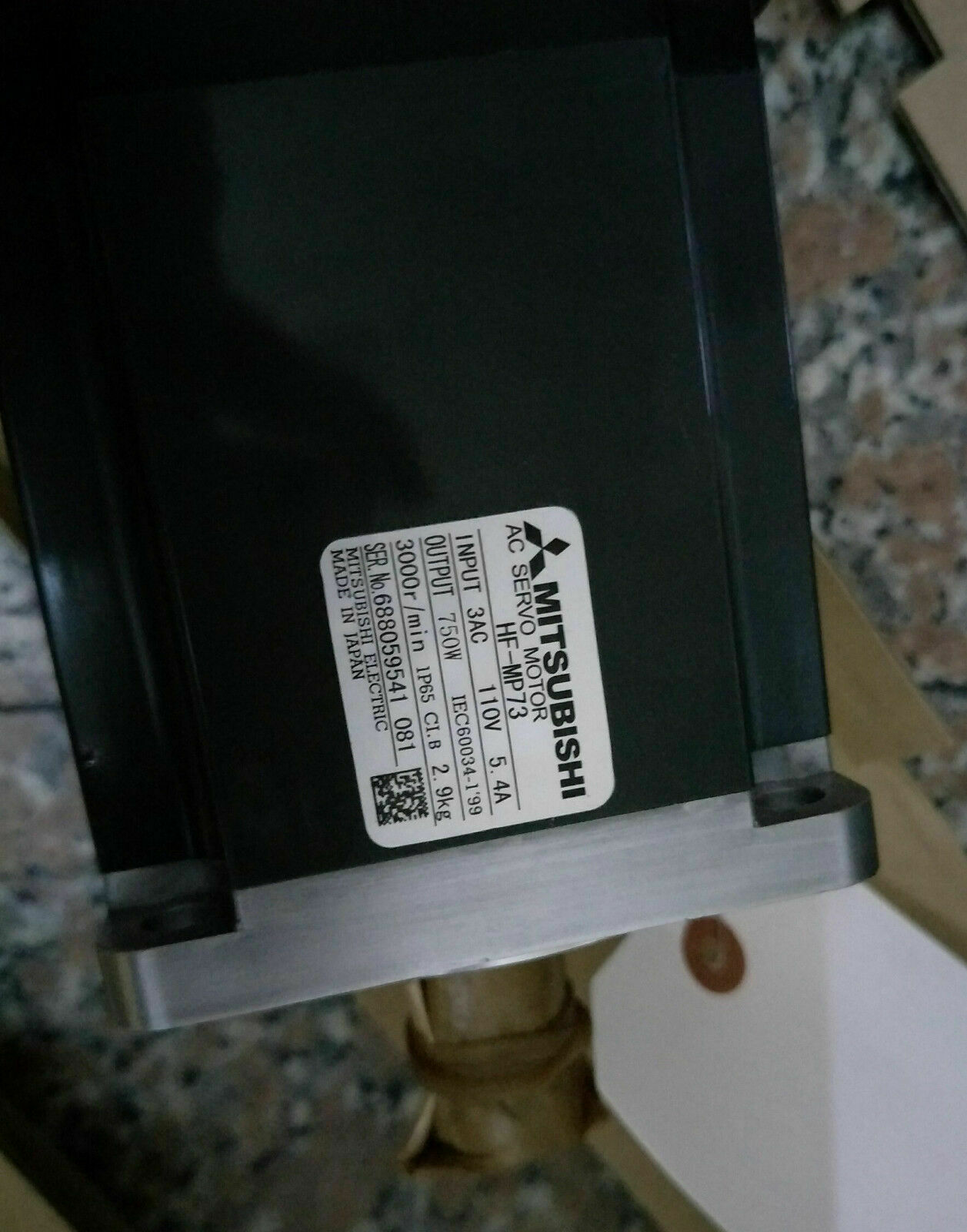 SERVO MOTOR " MITSUBISHI " รุ่น HF-MP73