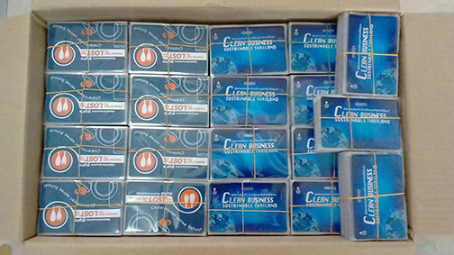 ตัวอย่างการ์ด ไอเดีย รัน NumBer รัน QRcode รัน BarCode