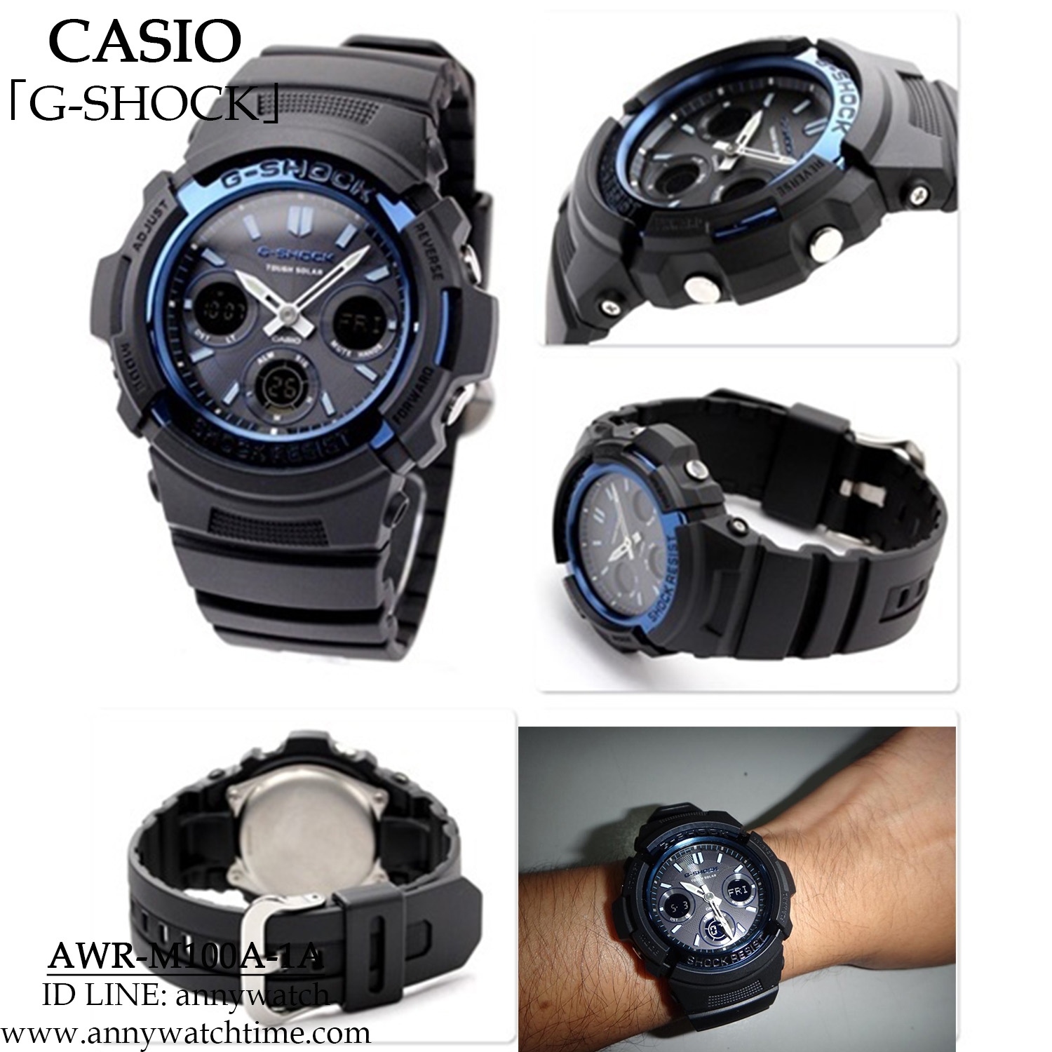 G-SHOCK AWR-M100A-1A