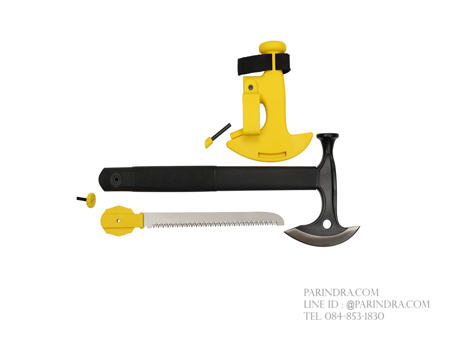 ขวานเดินป่าแบบมีหัวค้อน GANZO AXE รุ่น F SA02-YE (ของแท้)