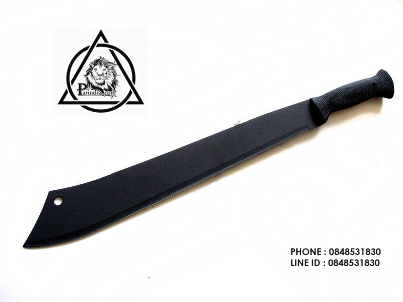 มีดเดินป่ายาว มาเชเต้ ฝ่าไพร หัวตัด ขนาด 23 นิ้ว หวดได้เต็มแรง ออกแรงน้อยกว่า