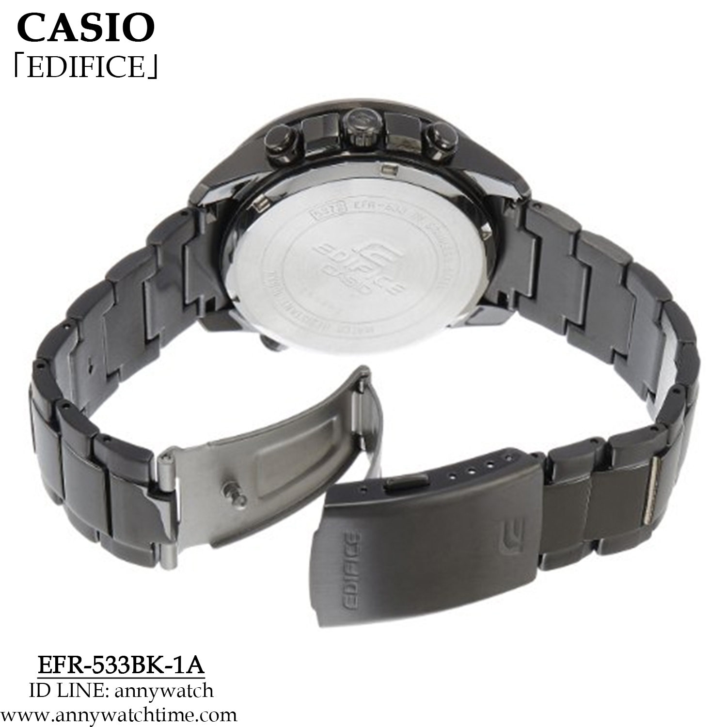 EDIFICE EFR-533BK-1A