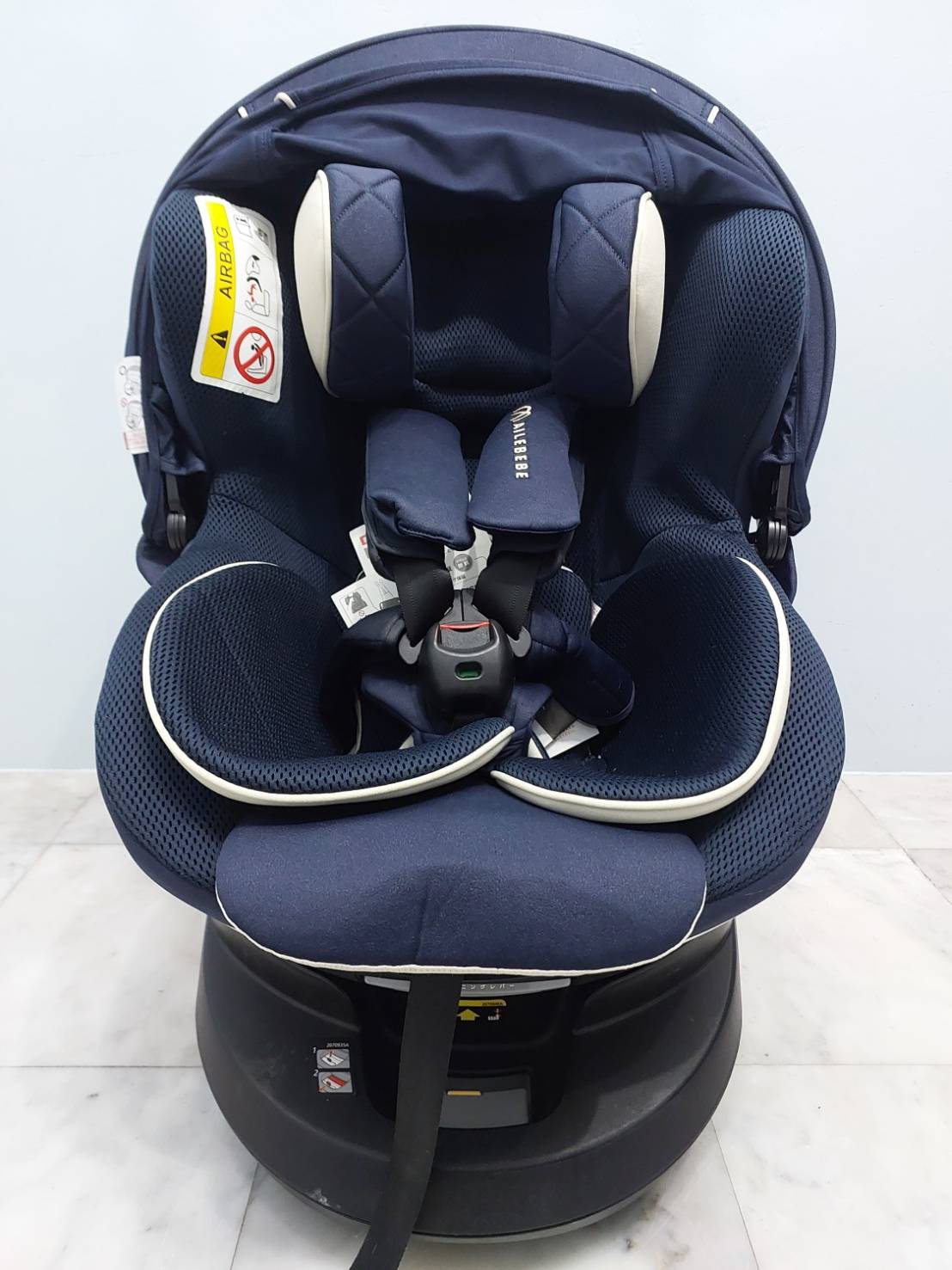 Ailebebe Kurutto 6i (isofix) grance สีน้ำเงิน สภาพสวย
