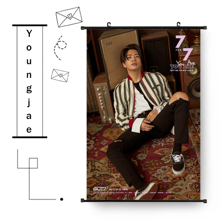โปสเตอร์แขวนผนัง GOT7 - 7 For 7