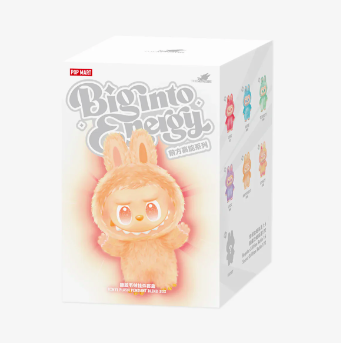 (แบบจุ่ม) Labubu THE MONSTERS Big into Energy Series-Vinyl Plush Pendant Blind Box (รอนำเข้า 9-14วัน)