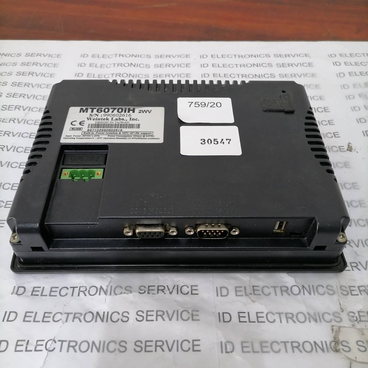 MT6070IH 2WV HMI " WEINTEK "