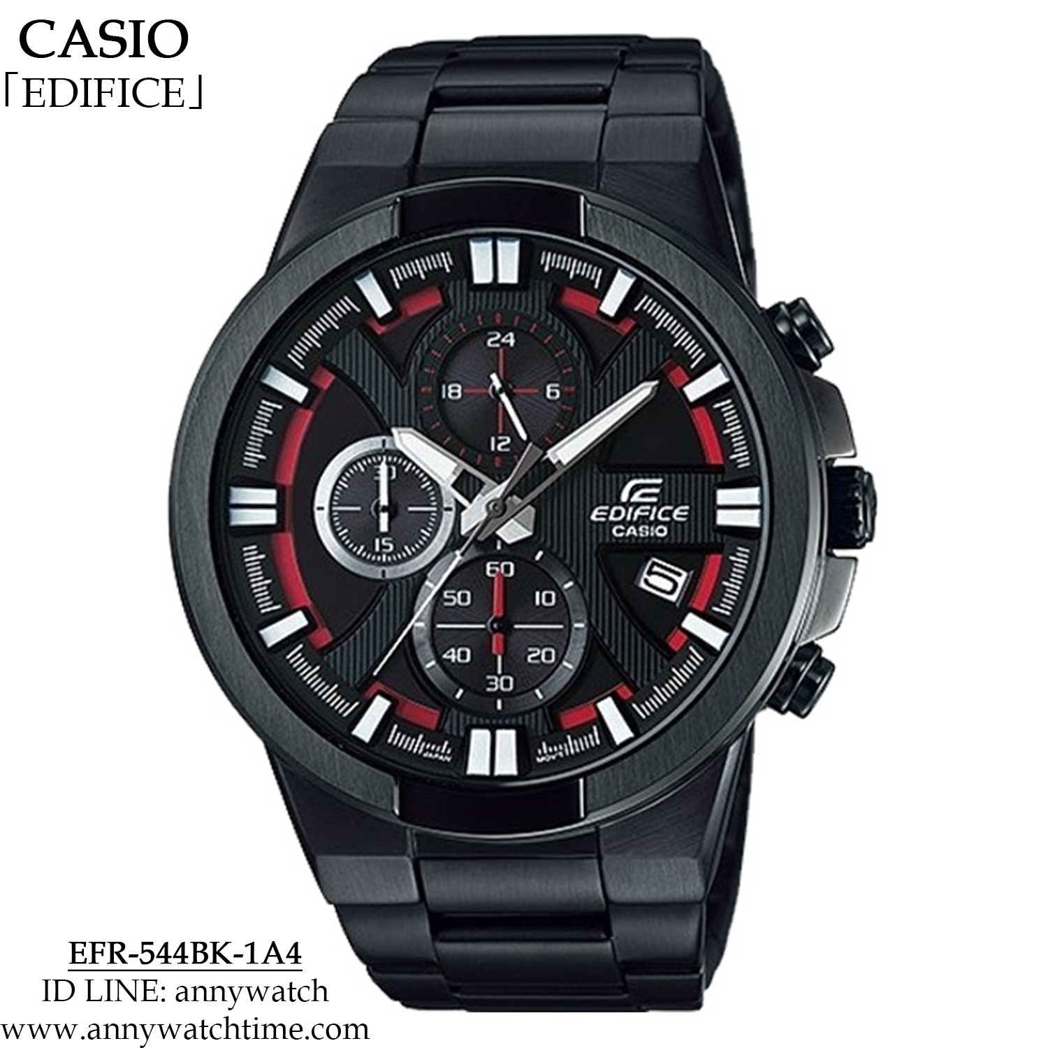 EDIFICE EFR-544BK-1A4