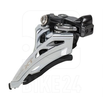 ตัวสับจาน XT, FD-M8020-L, จาน 2 ชั้น, 11-Spd, แคล้มป์ล่าง Side Swing, 31.8MM/34.9MM