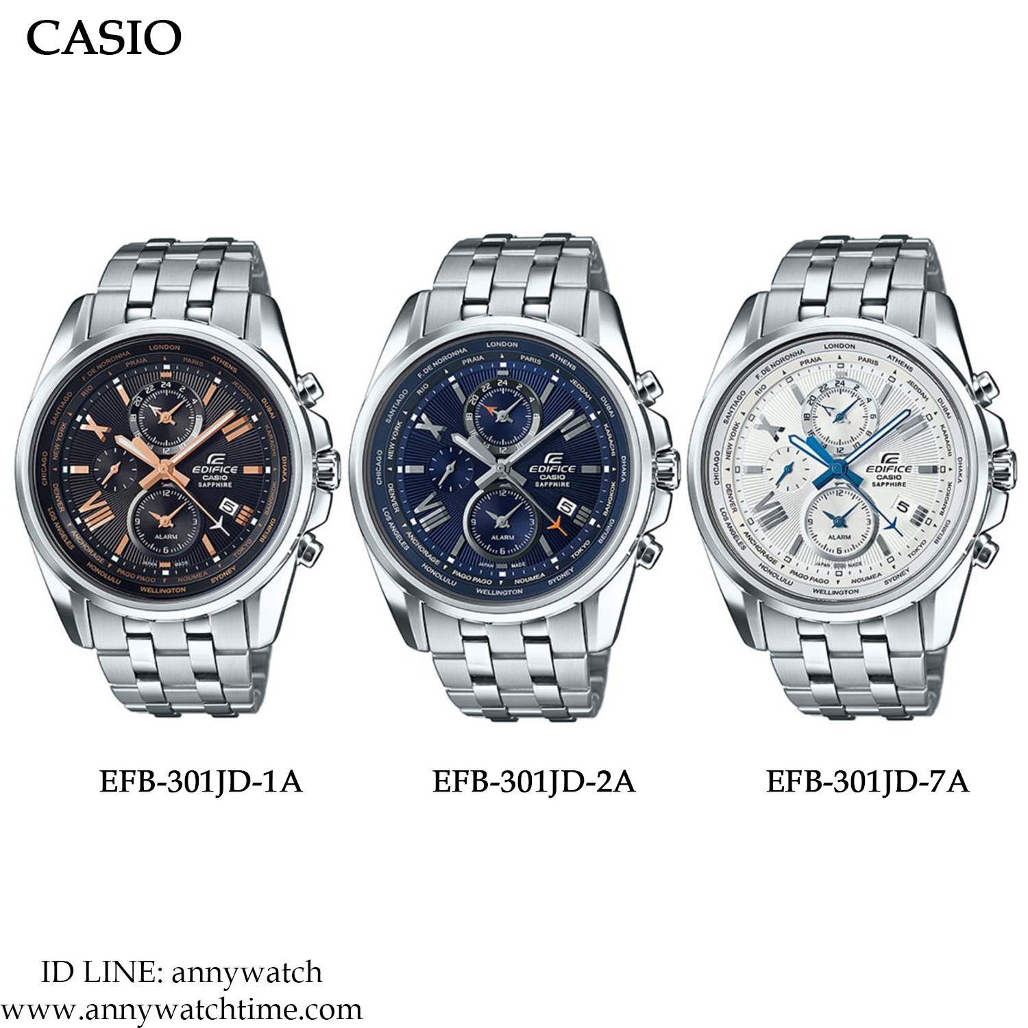 EDIFICE EFB-301JD-7A