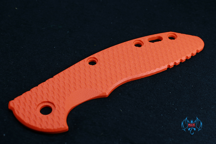 Hinderer 3.5 XM KNIFE G-10 HANDLE Orange SCALE