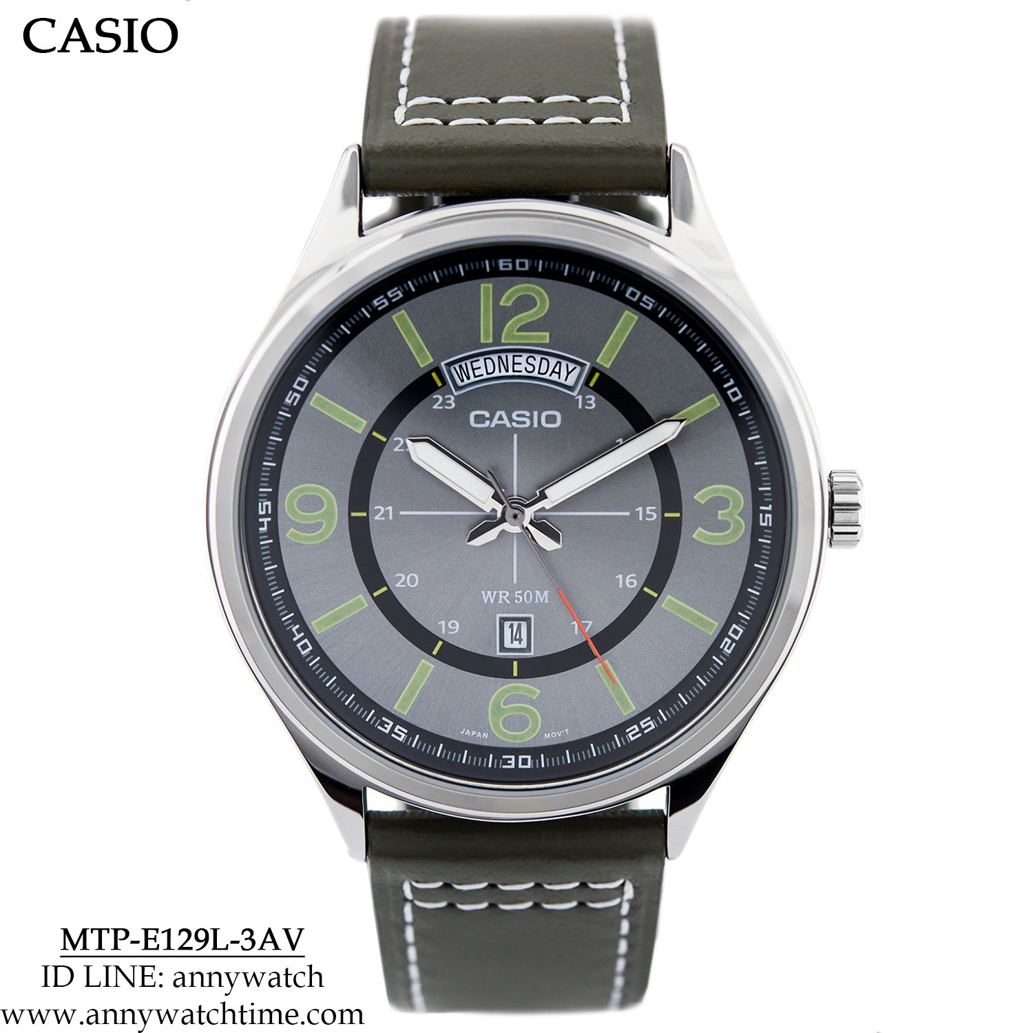 CASIO MTP-E129L-3AV