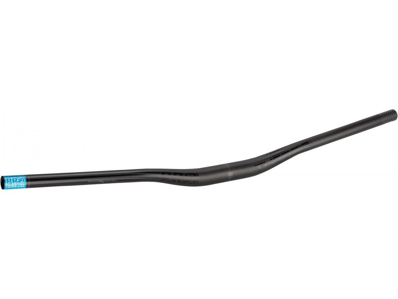 แฮนด์ยก PRO Tharsis Trail Di2 20 mm Riser Carbon 31.8 Handlebars, 800MM, ยก 20MM