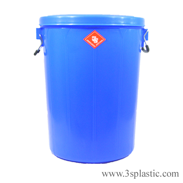 ถังน้ำ บรรจุ 70 ลิตร อย่างหนา เกรด A ขนาด Ø46 x 58 ซม. อย่างหนา เบอร์ 19